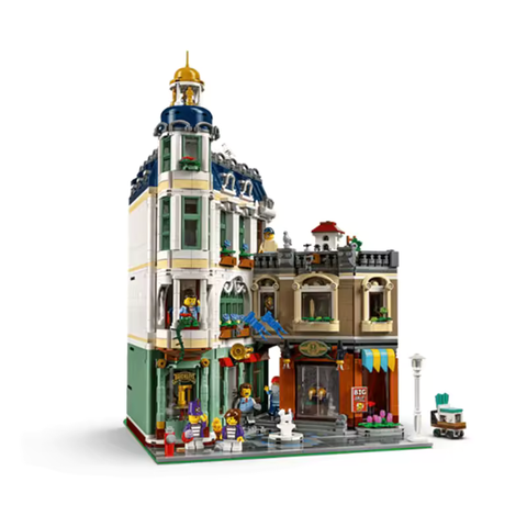 LEGO®-kompatible Einkaufsmeile - Bausteinset ähnlich Icons 11371