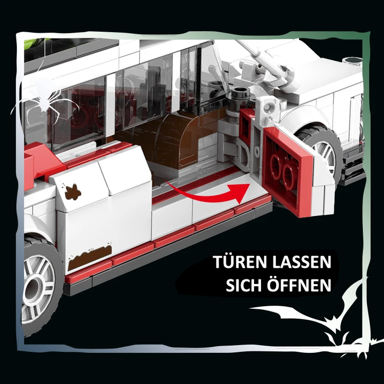 Geisterjäger-Auto - Lego-kompatibel