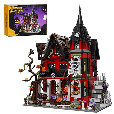 LEGO®-kompatibles Spukhaus Bausteinset - auch als Halloween-Geschenk