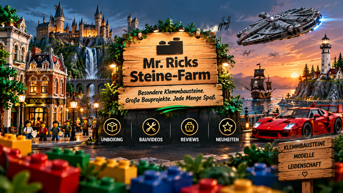 MOC, Diorama & Modular Building – wichtige Begriffe rund um Klemmbausteine