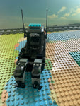 LEGO-kompatibles Polizei SWAT Schnellboot – Schwarzes Sturmboot Bausteinset