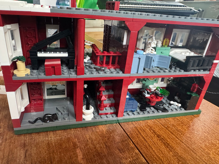 LEGO-kompatibles Spukhaus Bausteinset - auch als Halloween-Geschenk
