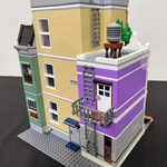 Polizeistation-Set - Bausteinset ähnlich Lego Icons 10278