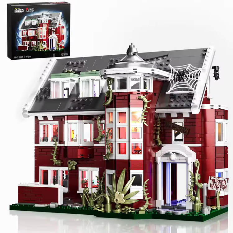 LEGO-kompatibles Spukhaus Bausteinset - auch als Halloween-Geschenk