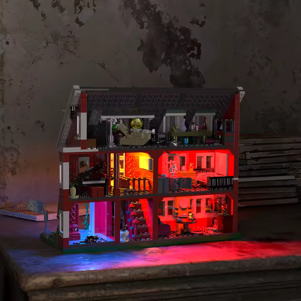 LEGO-kompatibles Spukhaus Bausteinset - auch als Halloween-Geschenk