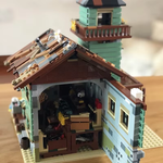 Fischerhaus am Hafen – detailreiches Klemmbaustein-Set mit 2.049 Teilen | LEGO-kompatibel