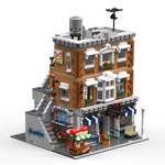 Retro-Eisenwaren-Geschäft – 3.642-teiliges Modular Building mit 7 Figuren | LEGO®-kompatibel