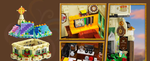 Café de Flore – detailreiches Klemmbaustein-Set mit 1.876 Teilen | LEGO-kompatibel