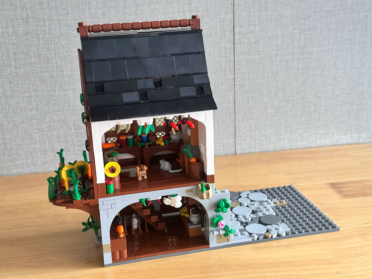 Mittelalterliche Stadt – 3.867-teiliges Architektur-Set | LEGO®-kompatibel