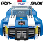 LEGO-kompatibles Polizeiauto – Bausatz Polizei Fahrzeug Spielzeug