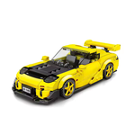 Gelber Sportwagen