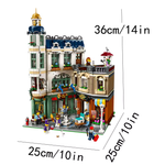 LEGO-kompatible Einkaufsmeile - Bausteinset ähnlich Icons 11371