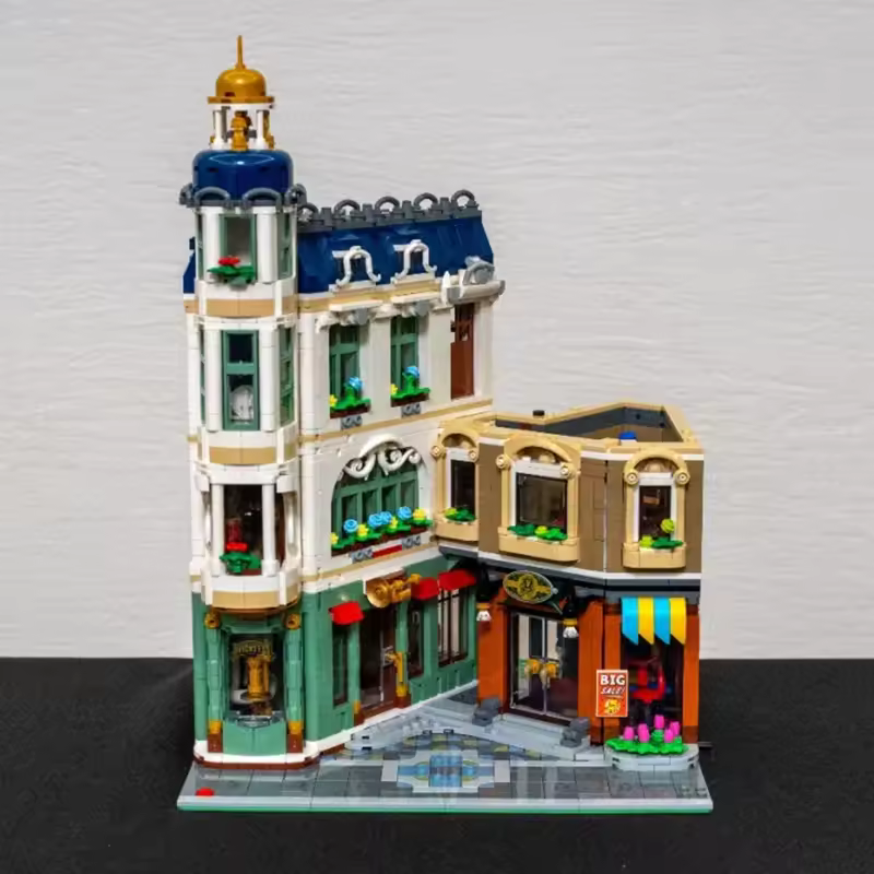 LEGO-kompatible Einkaufsmeile - Bausteinset ähnlich Icons 11371