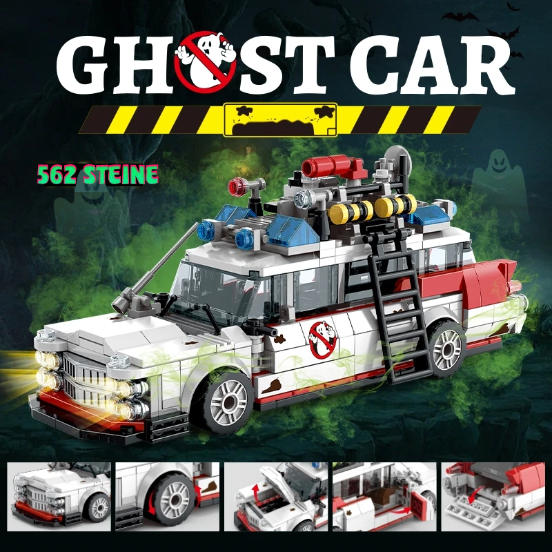 Geisterjäger-Auto - Lego-kompatibel