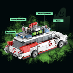 Geisterjäger-Auto - Lego-kompatibel