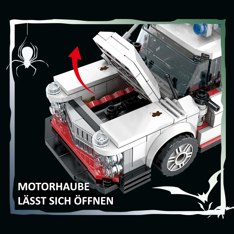 Geisterjäger-Auto - Lego-kompatibel