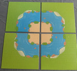 Grundplatten "Insel" 32x32 Noppen