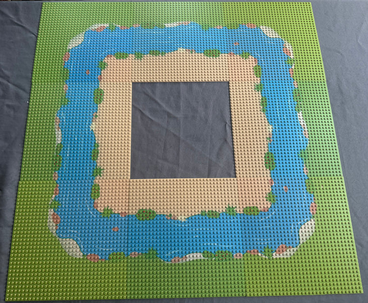 Grundplatten "Insel" 32x32 Noppen