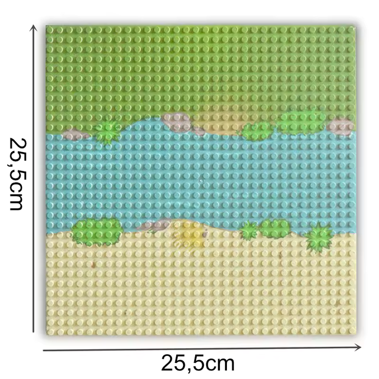 Grundplatten "Insel" 32x32 Noppen