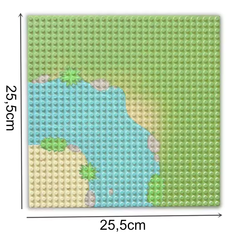 Grundplatten "Insel" 32x32 Noppen
