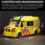 Lego-kompatibler Rettungswagen (Holland) - 648 Teile