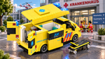 Lego®-kompatibler Rettungswagen - 648 Teile