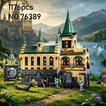 Fantasie-Burg – 1.176-teiliges Klemmbaustein-Set mit Türmen, Innenräumen & Zubehör | LEGO®-kompatibel