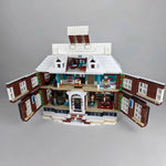 "Kevin allein zuhaus" - Großes Familienhaus – Klemmbaustein-Set mit 3.955 Teilen | LEGO-kompatibel