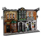 Historische Häuserzeile – 1.359-teiliges Klemmbaustein-Set mit Buchhandlung | LEGO®-kompatibel