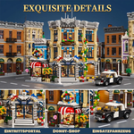 Polizeistation – 3-stöckiges Modular Building | LEGO®-kompatibel
