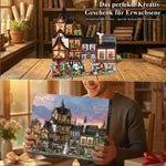 Mittelalterliche Stadt – 3.867-teiliges Architektur-Set | LEGO®-kompatibel