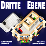 Polizeistation – 3-stöckiges Modular Building | LEGO®-kompatibel