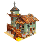 Fischerhaus am Hafen – detailreiches Klemmbaustein-Set mit 2.049 Teilen | LEGO-kompatibel