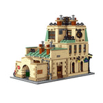 LEGO®-kompatibles Pariser Restaurant mit LED-Beleuchtung | 3.104 Steine