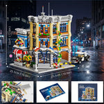 Polizeistation – 3-stöckiges Modular Building | LEGO®-kompatibel