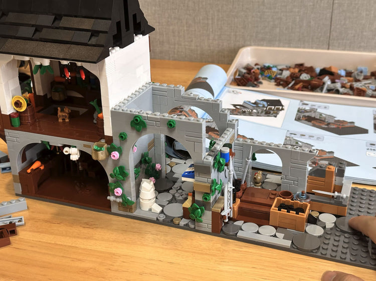 Mittelalterliche Stadt – 3.867-teiliges Architektur-Set | LEGO®-kompatibel