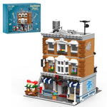 Retro-Eisenwaren-Geschäft – 3.642-teiliges Modular Building mit 7 Figuren | LEGO®-kompatibel