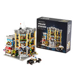 Polizeistation – 3-stöckiges Modular Building | LEGO®-kompatibel